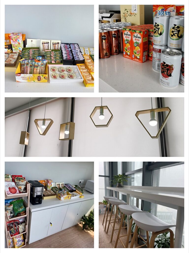速石科技-新辦公區(qū)-茶水間零食區(qū),上海市楊浦區(qū)國通路118號天盛廣場A棟1801室